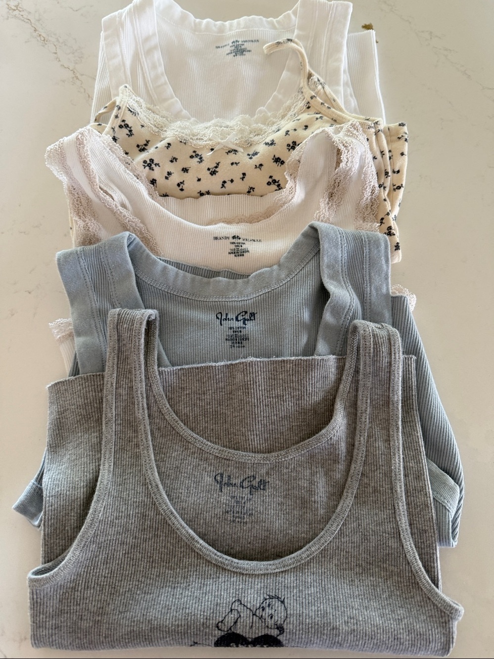 Lot of Brandy Melville tanks